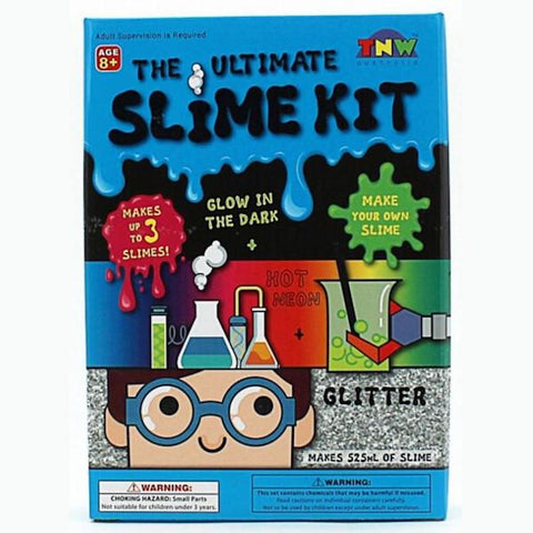 Ultimate Slime Making Kit Neon, Glow In The Dark, Glitter