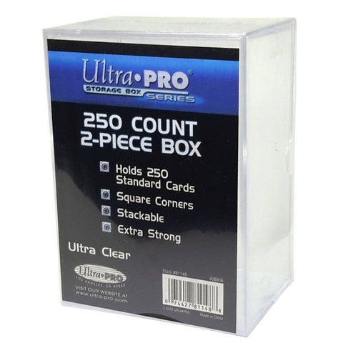 Ultra Pro Card Storage Plastic Box 250 Count