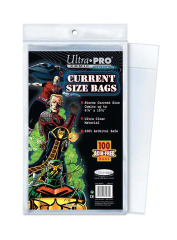 Ultra Pro Comic Current Size Bags 100 Pack