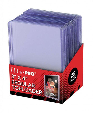 Ultra Pro Toploader 3" X 4" Regular 35pt 25 Pack