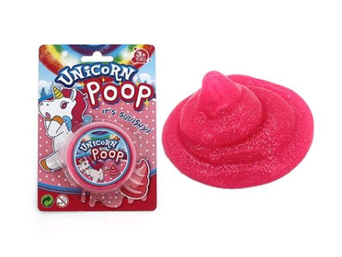 Unicorn Poop 45 Grams Tub Pink Glitter Putty