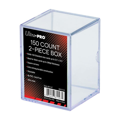 Ultra Pro Card Storage Plastic Box 150 Count