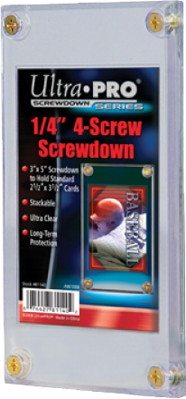 Ultra Pro 1/4" Thick Screwdown Card Protector
