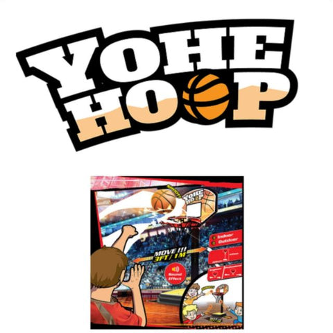Yohe Hoop Moving Basketball Hoop 2 Speed Challenge Indoor Sports