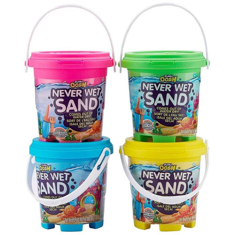 Zuru Oosh Never Wet Sand 500 Grams 1 Bucket Assorted Colours Available
