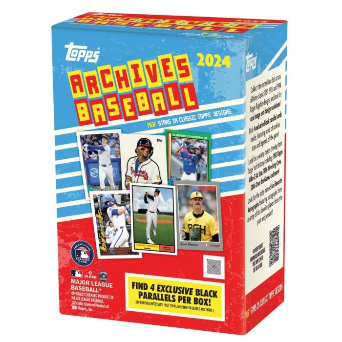 2024 Topps Archives Baseball Value Blaster Box Factory Sealed