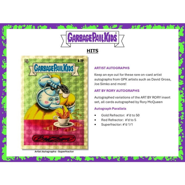 2024 Topps Chrome Garbage Pail Kids Vol 7 Value Blaster Box Factory Sealed