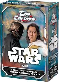 2025 Topps Chrome Star Wars Value Box Factory Sealed