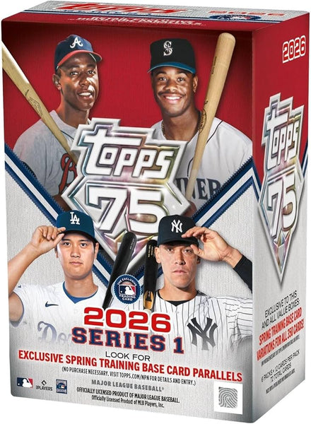 2026 Topps Series 1 MLB Baseball Value Blaster Box Factory Sealed