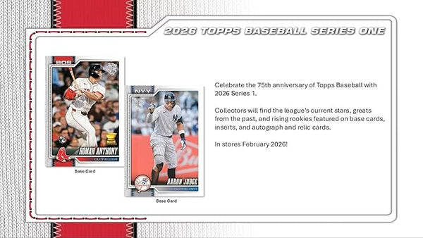 2026 Topps Series 1 MLB Baseball Value Blaster Box Factory Sealed