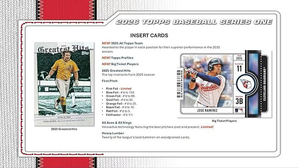 2026 Topps Series 1 MLB Baseball Value Blaster Box Factory Sealed