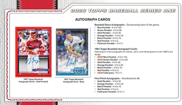2026 Topps Series 1 MLB Baseball Value Blaster Box Factory Sealed