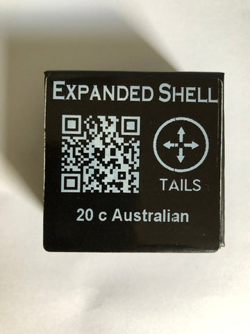 Tango Expanded Shell 20 Cent Australian Coin Gaff With Online Video Magic Trick