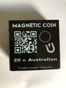 Tango Magnetic 20 Cent Australian Coin Gaff With Online Video Magic Trick