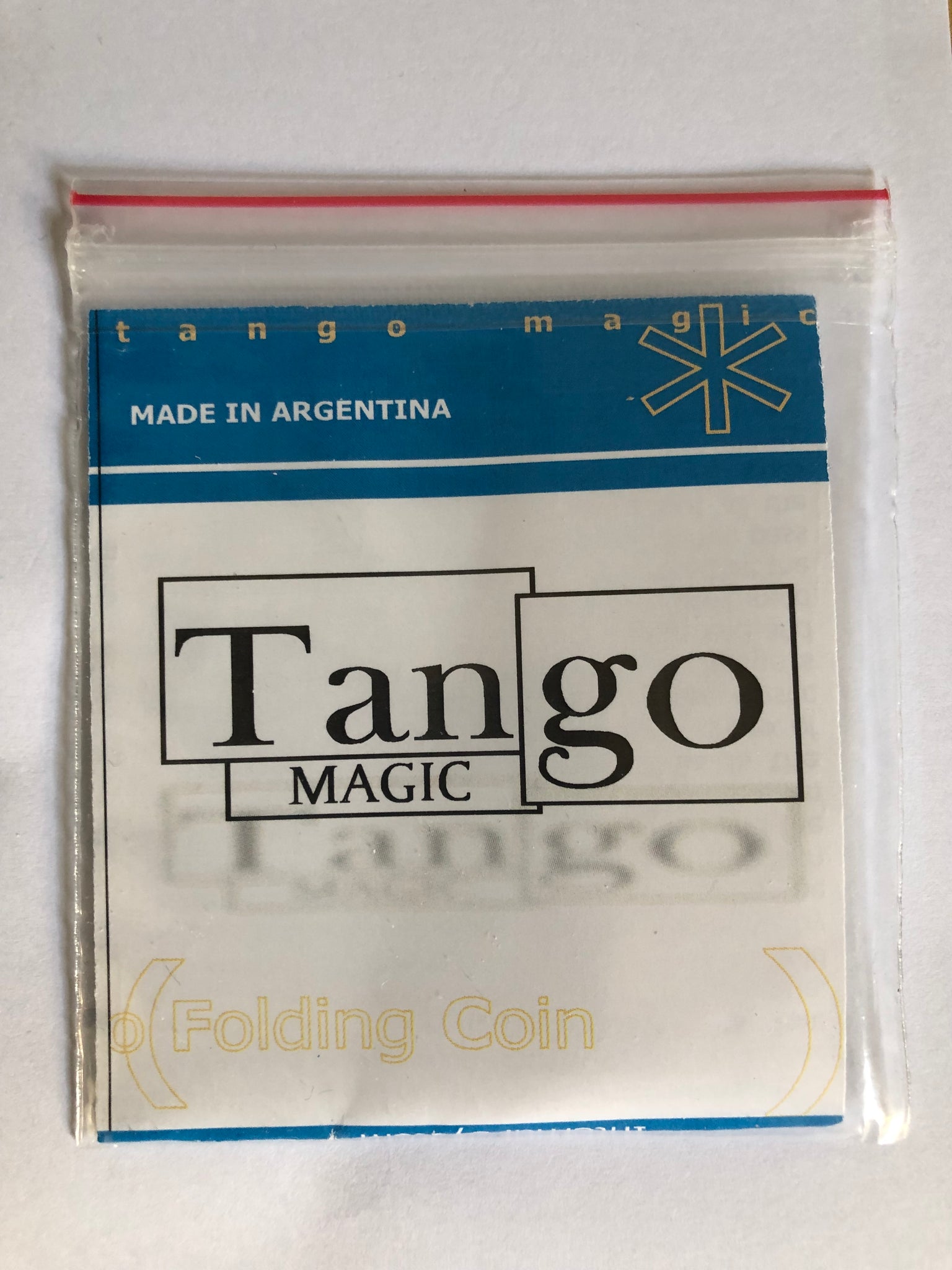 Tango Folding 10 Cent Australian Coin Internal System Gaff Magic Trick