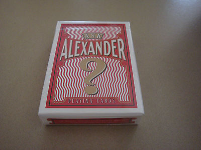 Ask Alexander ? Deck of Playing Cards Poker Size