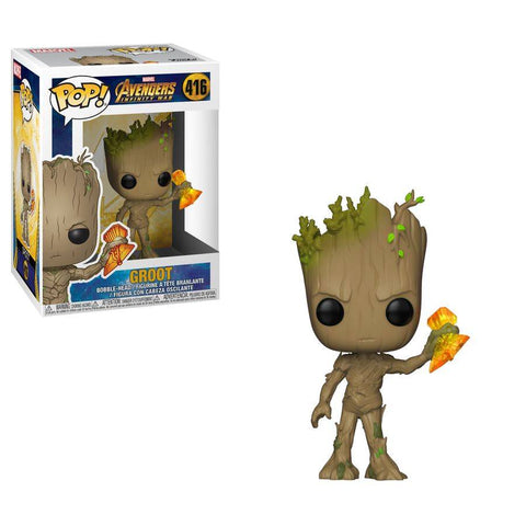 Avengers 3 Infinity War Groot with Stormbreaker Pop! 416 Vinyl