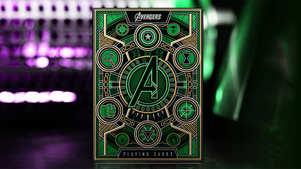 Avengers Green Edition Deck of Playing Cards