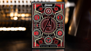 Avengers Red Edition Deck of Playing Cards