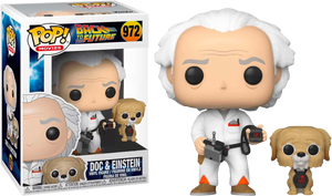 Back to the Future Doc with Einstein Pop! 972 Vinyl