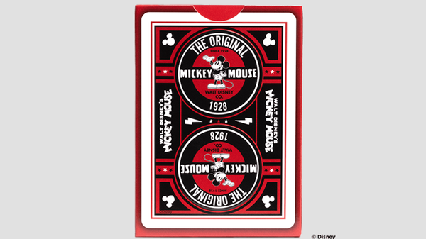 Bicycle Disney Classic Mickey Mouse (Red) Deck of Playing Cards Poker Size