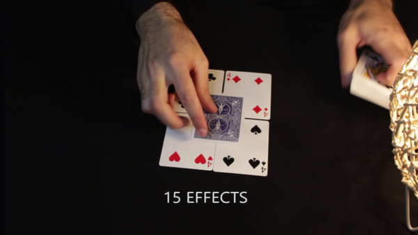 Bicycle Gaff Index (Gimmicks and Online Instructions) Magic Trick