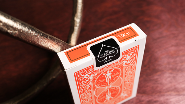 Bicycle Orange Deck of Playing Cards