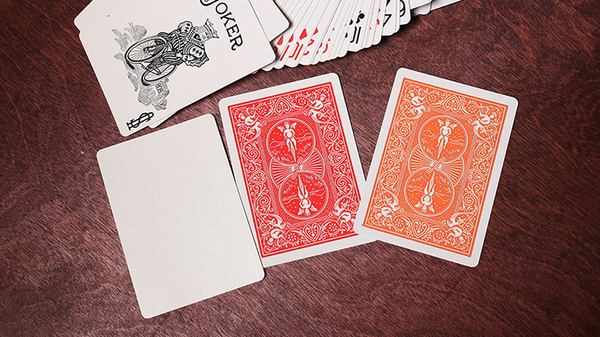 Bicycle Orange Deck of Playing Cards