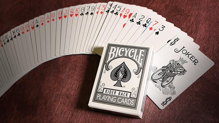 Bicycle Silver Deck of Playing Cards