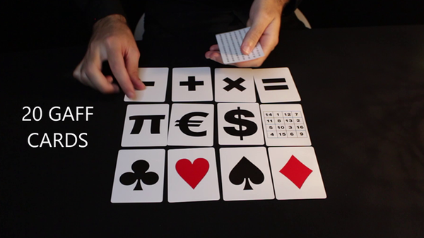 Bicycle Special NUMBERS Blue Playing Cards Deck (plus 11 Online Effects) Magic Trick