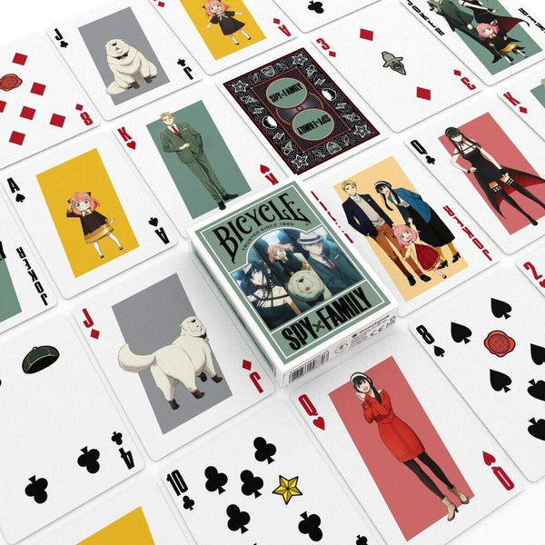 Spy x Family Bicycle Deck of Playing Cards Poker Size