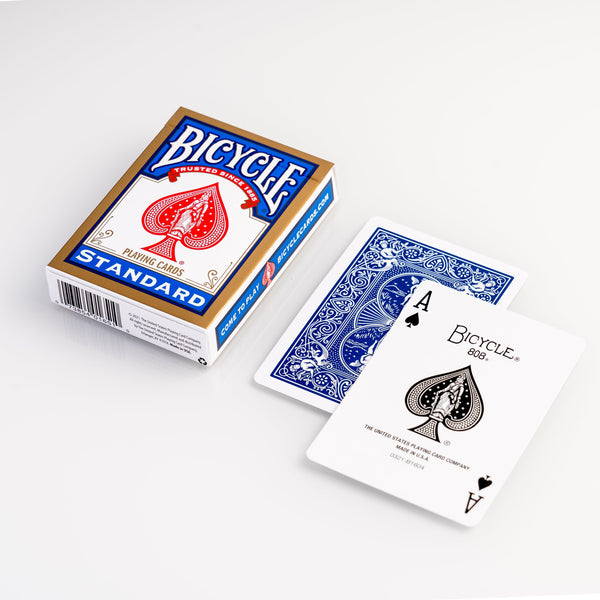 Bicycle Standard International Blue Deck of Playing Cards Poker Size