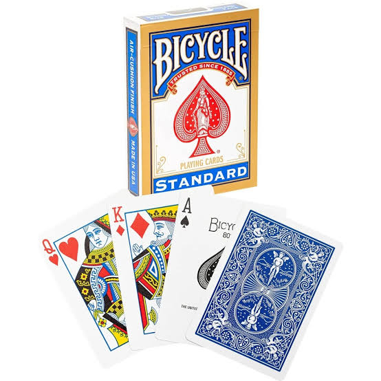 Bicycle Standard International Blue Deck of Playing Cards Poker Size