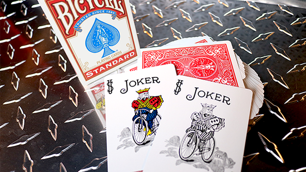 Bicycle Standard Red Poker Size Deck of Playing Cards