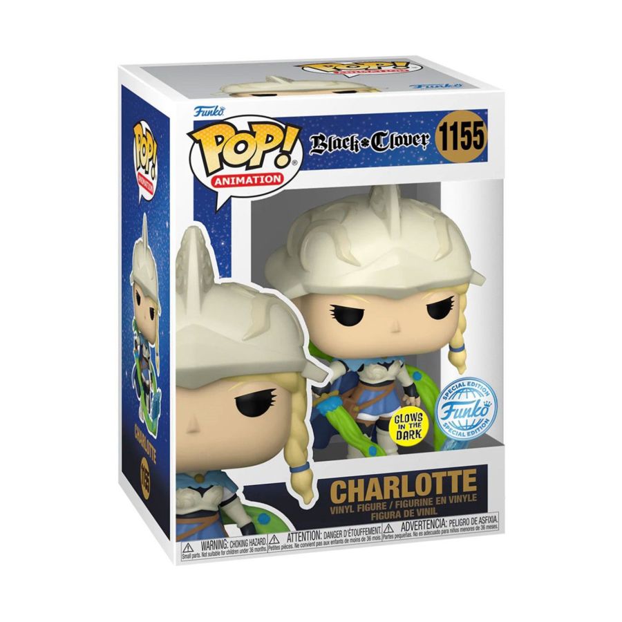 Black Clover Charlotte US Exclusive Pop! 1155 Vinyl