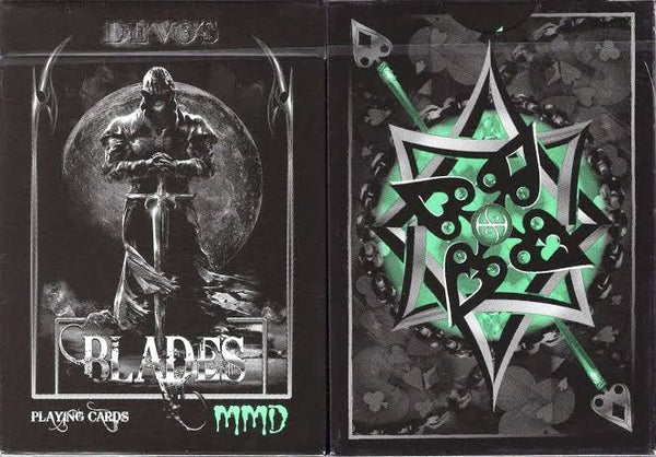 Blades Emerald Edition Deck of Playing Cards Poker Size