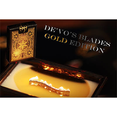 Blades Gold Edition Deck of Playing Cards Poker Size