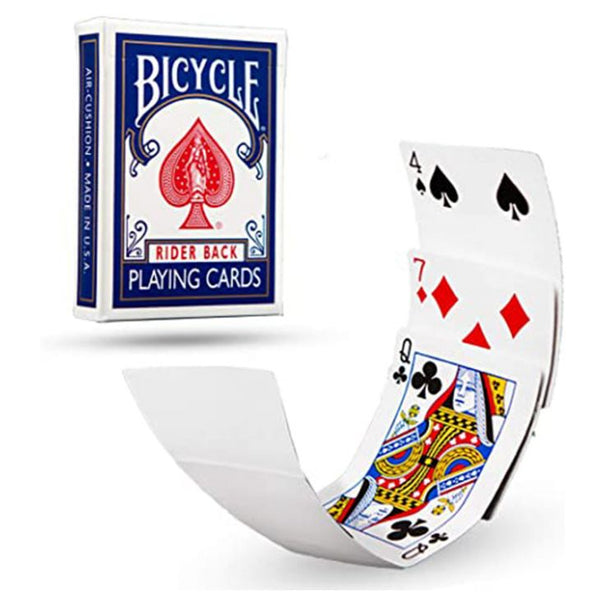 Blank Back Bicycle Deck of Gaff Playing Cards Poker Size (box colour varies)