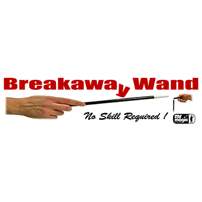 Break away Wand (with extra piece & replacement cord) Magic Trick