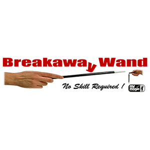 Break away Wand (with extra piece & replacement cord) Magic Trick