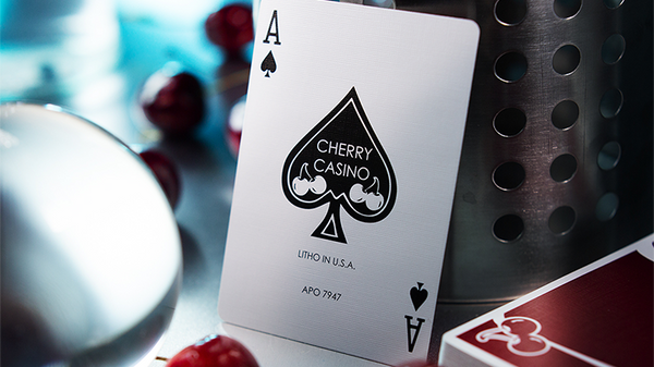 Cherry Casino Reno Red Deck Playing Cards Poker Size