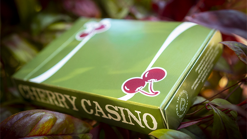 Cherry Casino Sahara Green Deck Playing Cards Poker Size
