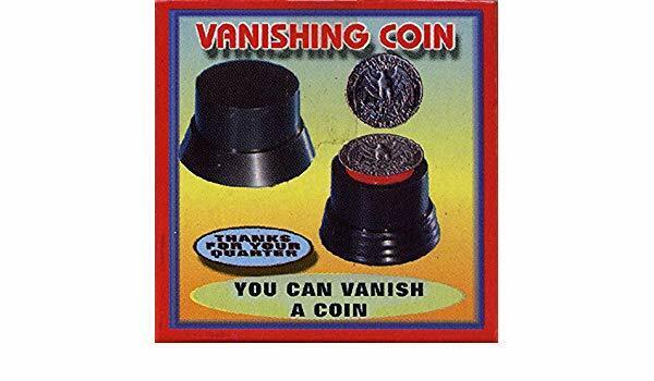 Coin Vanishing Pedestal Magic Trick