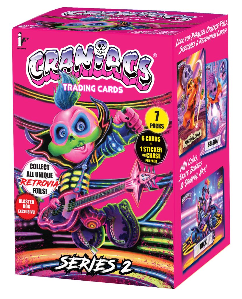 CRANIACS Trading Cards Blaster Box Series 2 Factory Sealed
