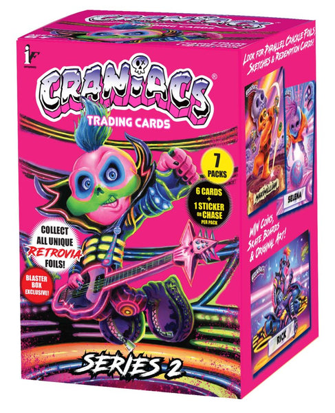 CRANIACS Trading Cards Blaster Box Series 2 Factory Sealed