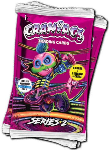 CRANIACS Trading Cards 1 Booster Pack Series 2 Factory Sealed