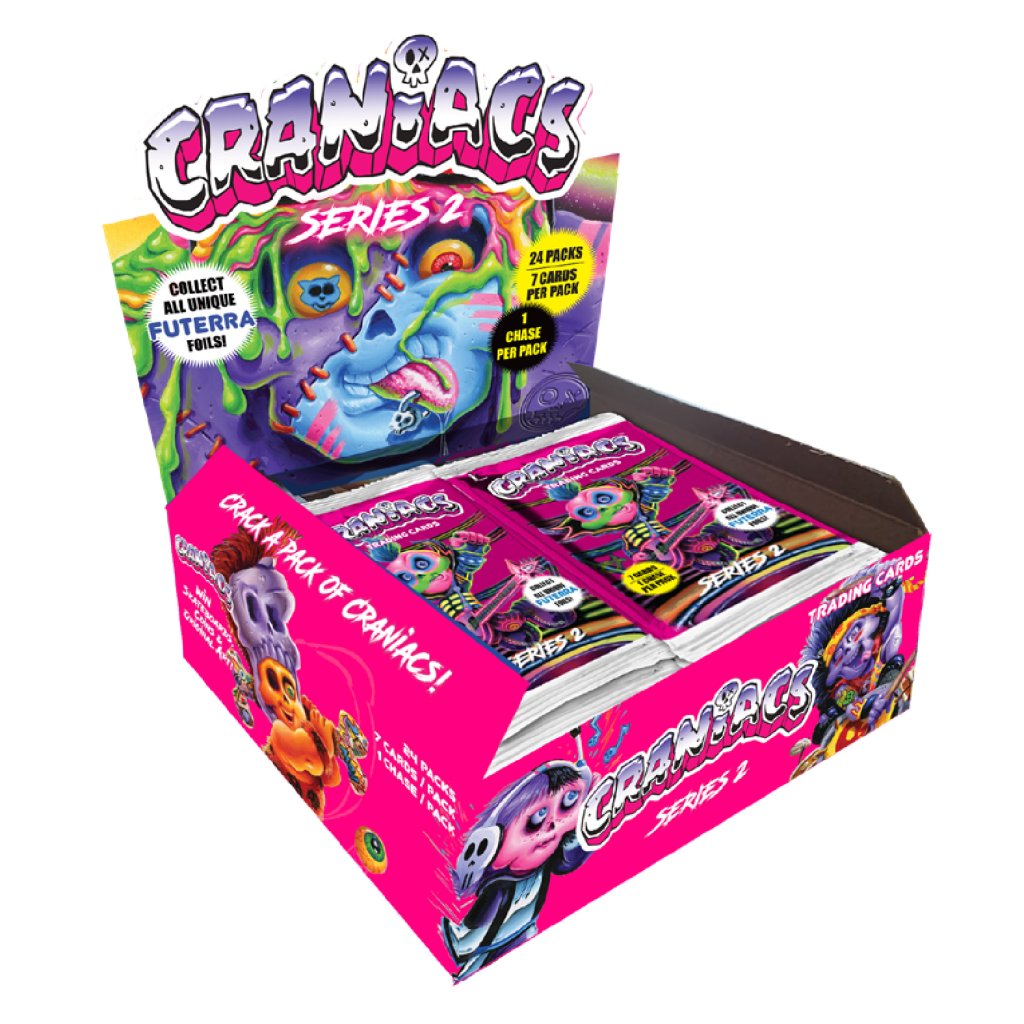 CRANIACS Trading Cards Hobby Box Series 2 Factory Sealed PRE-ORDER