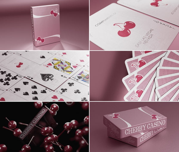 Cherry Casino Flamingo Quartz Pink Deck Playing Cards Poker Size