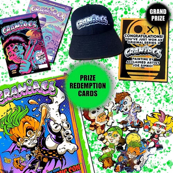 CRANIACS Series 3 Trading Cards 1 Booster Pack Factory Sealed