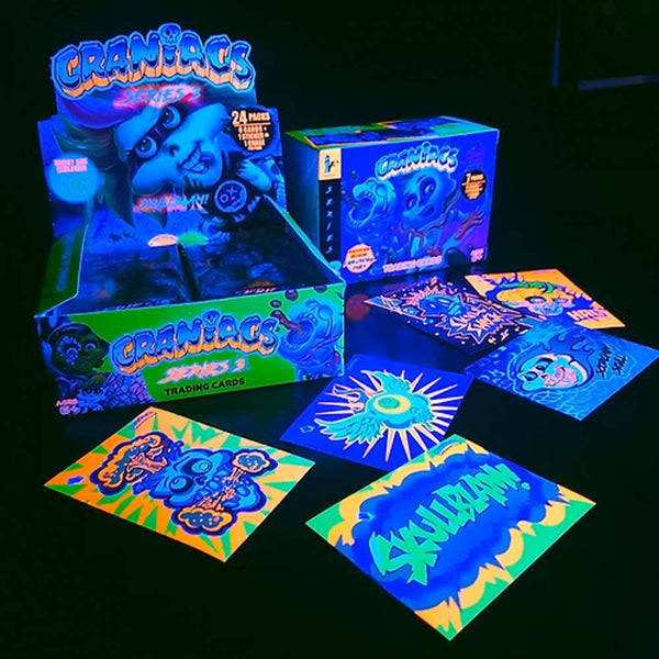 CRANIACS Series 3 Trading Cards 1 Booster Pack Factory Sealed